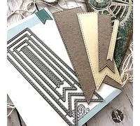 Frame Background Die Cuts，Frame Background Party Festival Invitation Card Cutting Dies Cut Stencils for DIY Scrapbooking Photo Album Decorative Embossing Paper Dies for Card Making Templated