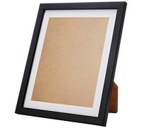 Frame Company Allington Black 12x10 Frame with White Mount for 10x8