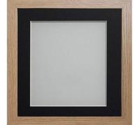 Frame Company Allington Range Beech Picture Photo Frame with Black Mount Mount, 20x16 for pic size A3 * Choice of Sizes* Fitted with Glass