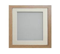Frame Company Allington Range Beech Picture Photo Frame with Pink Mount Mount, A4 for pic size 9x6' * Choice of Sizes* Fitted with Glass