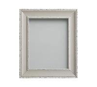 Frame Company Allington Range Picture Photo Frame with Black Mount for Image Size 9 x 7-Inch, Wood, White, 12 x 10-Inch