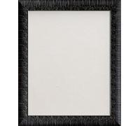 Frame Company Boleyn Black Ornate Decorative Wooden Frame 8x6 inch *Choice of Sizes* Fitted with Real Glass