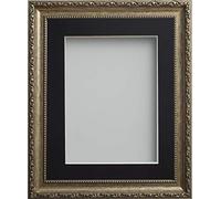 Frame Company Brompton Bronze 24x18 inch Frame With Black Mount for Image 18x12 inch *Choice of sizes* Fitted with Perspex