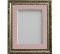 Frame Company Brompton Bronze 24x20 Photo Frame with Pink Mount for 20x16