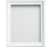 Frame Company Brompton Range Ornate Photo Frame, White 12x10 inch