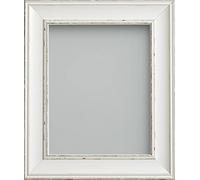 Frame Company Brooke White Photo Frame, 9x6 *Choice of Size* Fitted with Real Glass