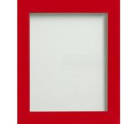 Frame Company Candy Range 9 x 6-Inch Plastic Picture Photo Frame, Crimson/Red