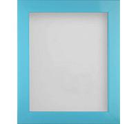 Frame Company Candy Range Aqua Blue Picture Photo Frame, 7x5 inch *Choice of Colours and Sizes* Fitted with Real Glass