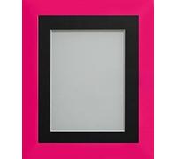 Frame Company Candy Range Hot Pink Picture Photo Frames with Mount *Choice of Colours*