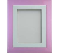 Frame Company Candy Range Peony Picture Photo Frames with Light Blue Mount, 18x14 for 16x12 *Choice of Sizes and Colours* Fitted with Real Glass