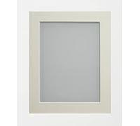 Frame Company Candy Range White Picture Photo Frames with Mount*Choice of Colours*