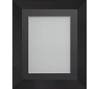 Frame Company Carlton Range 24X20-Inch Black Picture Photo Frame with Grey Mount For Image Size 20X16-Inch