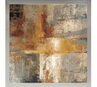 Frame Company Connolly Range and Amber Crop by Silvia Vassileva, Frame - 40 x 40 cm, Silver
