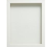 Frame Company Connolly Range White Wooden Picture Photo Frame, 18x12 inch *Choice of Sizes* Fitted with Real Glass