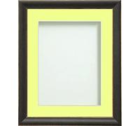 Frame Company Darcy Black Picture Photo Frames with Lemon Bon Bon, A3 for A4 *Choice of Colours* Fitted with Real Glass