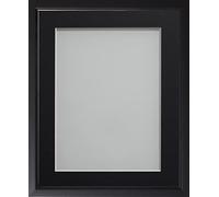 Frame Company Drayton Black 10x8 Frame with Black Mount for 8x6