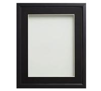 Frame Company Drayton Black A4 Frame with Black Mount for 9x6