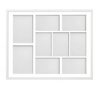 Frame Company Drayton Multi Aperture Photo Frame, White, 20x16 for 6x4 inch (x7) 7x5 inch (x2)