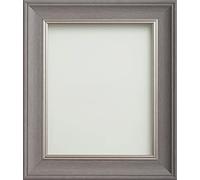Frame Company Drummond Photo Frame, Gunmetal Grey, 20x16 inch, fitted with perspex