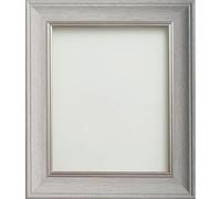 Frame Company Drummond Photo Frame, Pale Grey, 20x16 inch, fitted with perspex