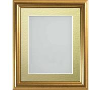 Frame Company Eldridge Gold 12x10 Frame, Gold Mount for 9x7
