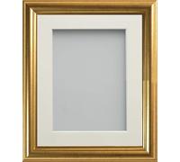 Frame Company Eldridge Gold Photo Frame with Ivory Mount, A2 for A3, fitted with perspex