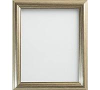 Frame Company Eldridge Silver 14x11 Photo Frame with Real Glass