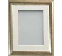 Frame Company Eldridge Silver A3 Picture Photo Frames With Ivory Mount for Image A4 *Choice of Sizes* Fitted with Real Glass