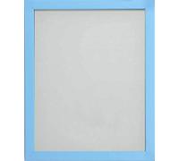 Frame Company Jellybean Colourful Wooden Picture Photo Frame, Light Blue, 16x12 inch* Choice of Colours & Sizes* NEW Fitted with Perspex