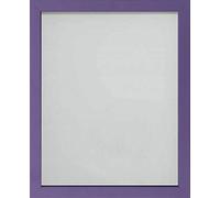 Frame Company Jellybean Colourful Wooden Picture Photo Frame, Purple, 18x12 inch* Choice of Colours & Sizes* NEW Fitted with Perspex