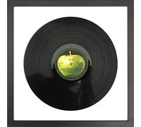 Frame Company Memoribilia Record Frame, MDF, Black, 14x14 inch