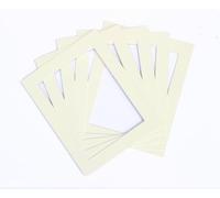 Frame Company Pack of 10 Ivory Mounts, 50x40cm for 40x30cm