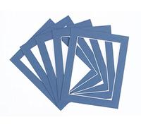 Frame Company Pack of 10 Oxford Blue Mounts A3 for A4 *Choice of Colours*