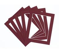 Frame Company Pack of 10 Plum Mounts 80x60cm for 60x40cm *Choice of Colours*