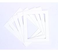 Frame Company Pack of 10 White Mounts, 50x40cm for 40x30cm