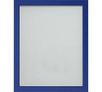 Frame Company Photo Frame, Wood Royal Blue, 12x12-fitted with Glass