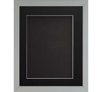 Frame Company Radcliffe Grey 24x18 with Black BB and Black Mount for 18x12