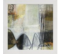 Frame Company Watson Range Abstract Pebble I by Jane Davies, Photo Frame - 20 x 20 Inches, White