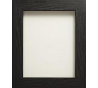Frame Company Watson Range Black Photo Frame Fitted with Perspex, 8x6 Inch