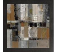 Frame Company Watson Range Circles and Squares by Silvia Vassileva, Photo Frame - 40 x 40 cm, Black