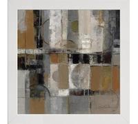 Frame Company Watson Range Circles and Squares by Silvia Vassileva, Photo Frame - 40 x 40 cm, White
