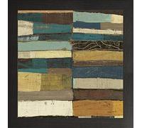 Frame Company Watson Range Eileen V Blue by Cheryl Warrick, Picture Photo Frame, Wood - 8 x 8 Inches, Black