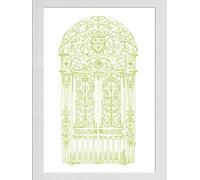 Frame Company Watson Range English GardenII by Wild Apple Portfolio, Frame - A1, White