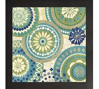 Frame Company Watson Range Floral Mix I by Veronique Charron, Photo Frame - 12 x 12 Inches, Black