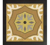 Frame Company Watson Range Golden Glow Square XII by Pela Studio, Photo Frame - 12 x 12 Inches, Black
