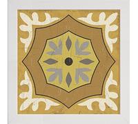 Frame Company Watson Range Golden Glow Square XII by Pela Studio, Photo Frame - 12 x 12 Inches, White
