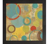 Frame Company Watson Range Kaleidoscope II, Photo Frame - 8 x 8 Inches, Black