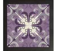 Frame Company Watson Range Lavender Glow Square III by Pela Studio, Photo Frame - 8 x 8 Inches, Black