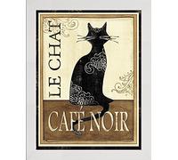 Frame Company Watson Range Le Chat by Veronique Charron, Frame - A4, White