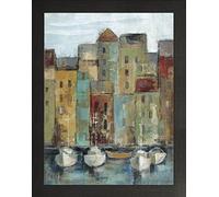 Frame Company Watson Range Old Town PortI by Silvia Vassileva, Frame -A5, Black